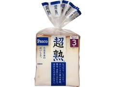 Pasco 超熟 食パン 袋3枚