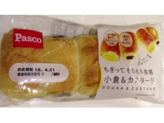 Pasco ちぎってもちもち食感 小倉＆カスタード