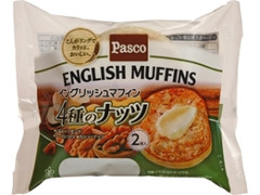 Pasco イングリッシュマフィン 4種のナッツ 袋2個