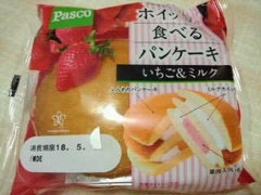 Pasco ホイップを食べるパンケーキ いちご＆ミルク