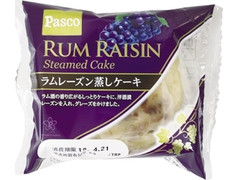 Pasco ラムレーズン蒸しケーキ