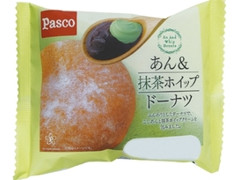 Pasco あん＆抹茶ホイップドーナツ 袋1個