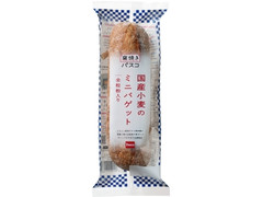 Pasco 窯焼きパスコ 国産小麦のミニバゲット 全粒粉入り