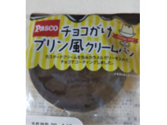 Pasco チョコがけプリン風クリームパン