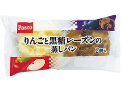 Pasco りんごと黒糖レーズンの蒸しパン 商品写真