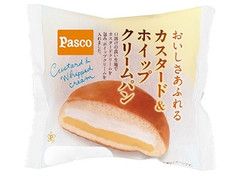 Pasco おいしさあふれる カスタード＆ホイップクリームパン 商品写真