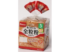 Pasco 麦のめぐみ 全粒粉入り食パン 袋5枚