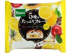 Pasco 5種のたっぷりフルーツ リンゴ、レーズン、パイン、パパイヤ、レモン 商品写真