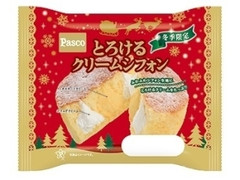 Pasco とろけるクリームシフォン クリスマスパッケージ 袋1個