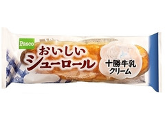 Pasco おいしいシューロール 十勝牛乳クリーム 商品写真