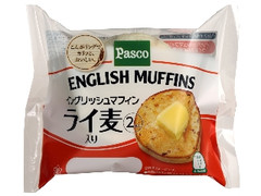 Pasco イングリッシュマフィン ライ麦入り 袋2個