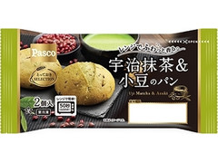 Pasco 宇治抹茶＆小豆のパン 商品写真