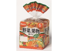 Pasco 野菜と果物の食パン 袋6枚
