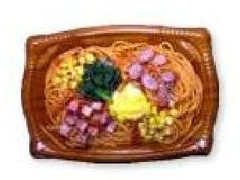 サークルKサンクス ルベッタ 大皿 ベーコンとウインナーの太麺ナポリタン 商品写真