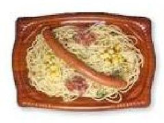 サークルKサンクス ルベッタ 大皿 ウインナーとコーンのペペロンチーノ 商品写真