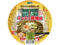 サークルKサンクス 麺王への道 プライムワン さわき ニンニク醤油味 商品写真