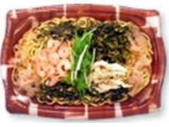 サークルKサンクス ルベッタ 大皿 海老と蒸し鶏と高菜の和風パスタ 商品写真