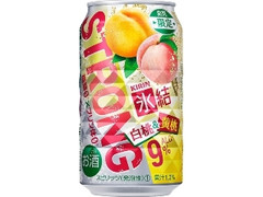 KIRIN 氷結 ストロング 白桃＆黄桃 缶350ml