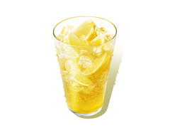 モスバーガー まるごと！レモンのジンジャーエール with 甘夏ソース 九州産甘夏果汁0.5％使用 商品写真