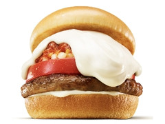 白いモスバーガー クアトロチーズソース
