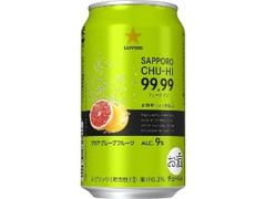 サッポロ チューハイ 99.99 クリアグレープフルーツ 缶350ml