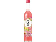 ウメカク 果実仕立ての梅酒カクテル ピンクグレープフルーツ 瓶500ml