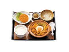 やよい軒 カレー鍋定食 商品写真