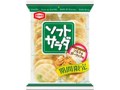 亀田製菓 ソフトサラダ ソルト＆ガーリック味 商品写真