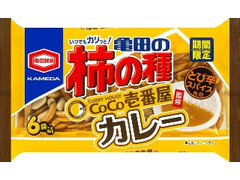 亀田製菓 亀田の柿の種 CoCo壱番屋監修カレー 袋182g