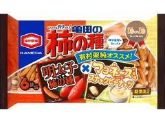 亀田の柿の種明太子×マヨピーナッツ 袋170g