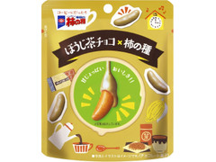 亀田製菓 チョコがかかった柿の種 ほうじ茶チョコ 商品写真