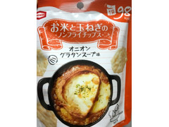 亀田製菓 お米と玉ねぎのノンフライチップス 商品写真