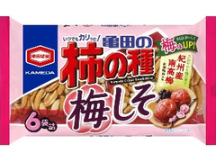 亀田製菓 亀田の柿の種 梅しそ 袋182g