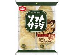 亀田製菓 ソフトサラダ 焦がしガーリック味 商品写真