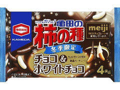 亀田製菓 亀田の柿の種 チョコ＆ホワイトチョコ 袋4包