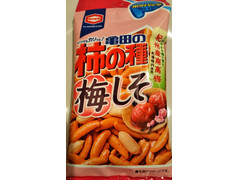 亀田製菓 亀田の柿の種 梅しそ ポケパック 商品写真