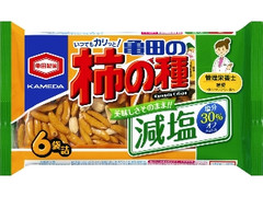 亀田製菓 減塩 亀田の柿の種 袋182g