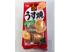 亀田製菓 うす焼 えび 商品写真