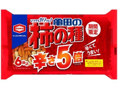 亀田製菓 亀田の柿の種 辛さ5倍 袋173g