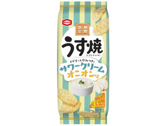 亀田製菓 うす焼 サワークリームオニオン味 商品写真
