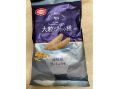 亀田製菓 大粒の柿の種 海鮮風黒こしょう味 商品写真