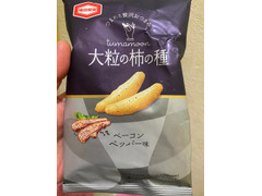 亀田製菓 大粒の柿の種 ベーコンペッパー味 商品写真