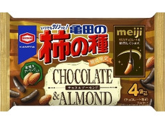 亀田製菓 亀田の柿の種 チョコ＆アーモンド 袋73g