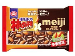 亀田の柿の種チョコ＆アーモンド 袋110g