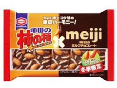 亀田製菓 亀田の柿の種チョコ＆アーモンド 袋110g