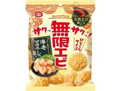 亀田製菓 無限エビ 海老マヨネーズ風味 袋35g