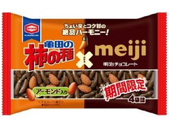 亀田の柿の種チョコ＆アーモンド 袋85g