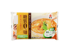 紀文 丸麺 糖質0g麺 カレースープ付き 商品写真