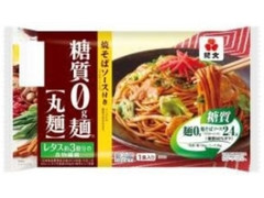 紀文 糖質0g麺丸麺 焼そばソース付き 商品写真