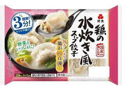 紀文 鶏の水炊き風スープ餃子